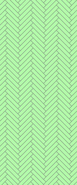 Sample of Green Double Herringbone Tile Acrylic Shower Wall Panel 2440mm x 1220mm