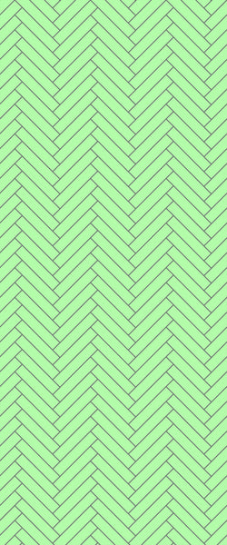 Sample of Green Double Herringbone Tile Acrylic Shower Wall Panel 2440mm x 1220mm