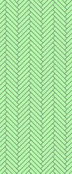 Green Double Herringbone Tile Acrylic Shower Wall Panel 2440mm x 1220mm (3mm Thick)
