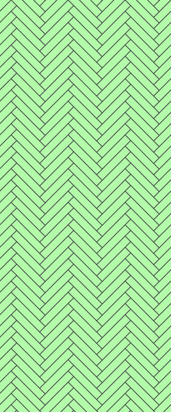 Sample of Green Double Herringbone Tile Acrylic Shower Wall Panel 2440mm x 1220mm