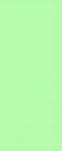 Green Horizontal Block Tile Acrylic Shower Wall Panel 2440mm x 1220mm (3mm Thick) - CladdTech