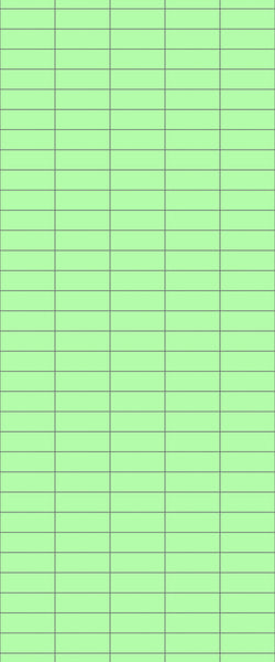 Green Horizontal Block Tile Acrylic Shower Wall Panel 2440mm x 1220mm (3mm Thick) - CladdTech