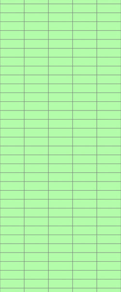 Green Horizontal Block Tile Acrylic Shower Wall Panel 2440mm x 1220mm (3mm Thick) - CladdTech