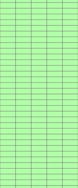 Green Horizontal Block Tile Acrylic Shower Wall Panel 2440mm x 1220mm (3mm Thick) - CladdTech