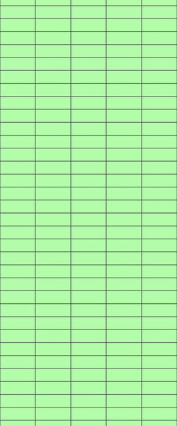 Green Horizontal Block Tile Acrylic Shower Wall Panel 2440mm x 1220mm (3mm Thick) - CladdTech