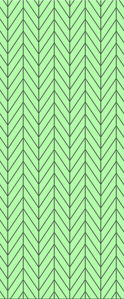 Green Chevron Tile Acrylic Shower Wall Panel 2440mm x 1220mm (3mm Thick) - CladdTech