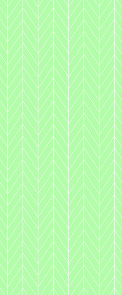 Green Chevron Tile Acrylic Shower Wall Panel 2440mm x 1220mm (3mm Thick) - CladdTech