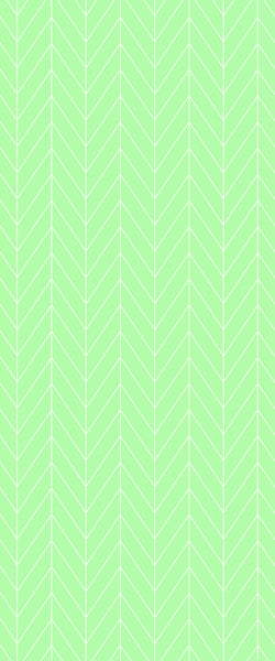 Green Chevron Tile Acrylic Shower Wall Panel 2440mm x 1220mm (3mm Thick) - CladdTech