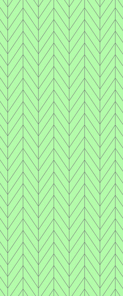 Green Chevron Tile Acrylic Shower Wall Panel 2440mm x 1220mm (3mm Thick) - CladdTech