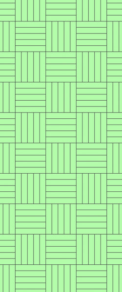 Green Mosaic Tile Acrylic Shower Wall Panel 2440mm x 1220mm (3mm Thick) - CladdTech