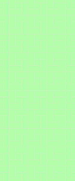 Green Windmill Tile Acrylic Shower Wall Panel 2440mm x 1220mm (3mm Thick)