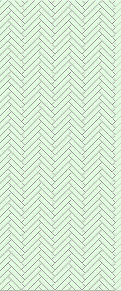 Green Single Herringbone Tile Acrylic Shower Wall Panel 2440mm x 1220mm (3mm Thick) - CladdTech