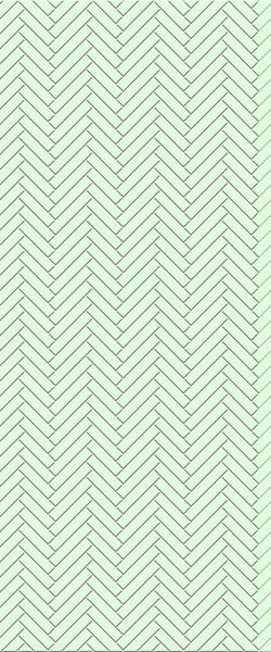 Green Single Herringbone Tile Acrylic Shower Wall Panel 2440mm x 1220mm (3mm Thick) - CladdTech