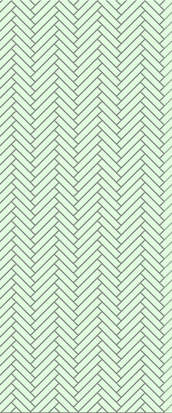 Green Single Herringbone Tile Acrylic Shower Wall Panel 2440mm x 1220mm (3mm Thick) - CladdTech