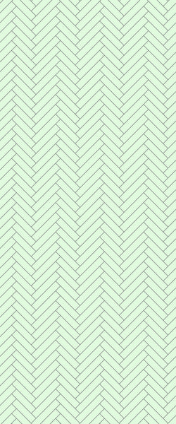 Green Single Herringbone Tile Acrylic Shower Wall Panel 2440mm x 1220mm (3mm Thick) - CladdTech