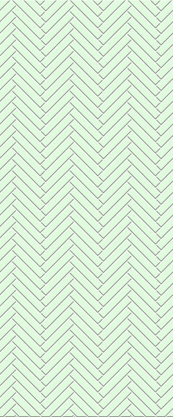 Sample of Green Double Herringbone Tile Acrylic Shower Wall Panel 2440mm x 1220mm