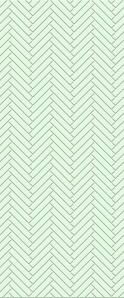 Green Double Herringbone Tile Acrylic Shower Wall Panel 2440mm x 1220mm (3mm Thick)