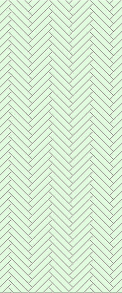 Green Double Herringbone Tile Acrylic Shower Wall Panel 2440mm x 1220mm (3mm Thick)