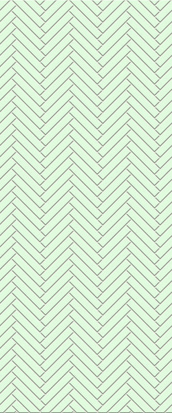 Sample of Green Double Herringbone Tile Acrylic Shower Wall Panel 2440mm x 1220mm