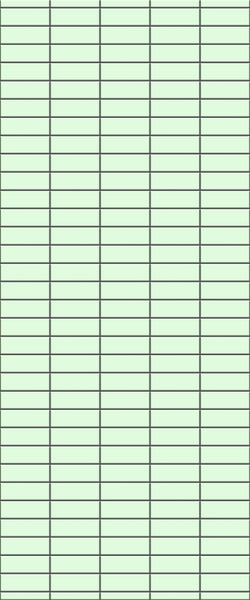 Green Horizontal Block Tile Acrylic Shower Wall Panel 2440mm x 1220mm (3mm Thick) - CladdTech