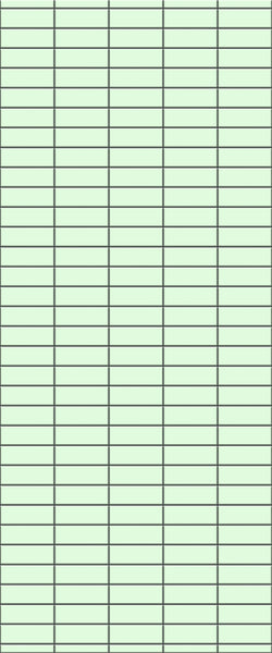 Green Horizontal Block Tile Acrylic Shower Wall Panel 2440mm x 1220mm (3mm Thick) - CladdTech