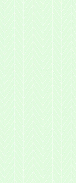 Green Chevron Tile Acrylic Shower Wall Panel 2440mm x 1220mm (3mm Thick) - CladdTech