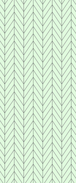 Green Chevron Tile Acrylic Shower Wall Panel 2440mm x 1220mm (3mm Thick) - CladdTech
