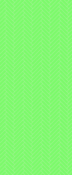 Green Single Herringbone Tile Acrylic Shower Wall Panel 2440mm x 1220mm (3mm Thick) - CladdTech