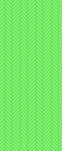 Green Single Herringbone Tile Acrylic Shower Wall Panel 2440mm x 1220mm (3mm Thick) - CladdTech