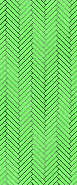 Sample of Green Double Herringbone Tile Acrylic Shower Wall Panel 2440mm x 1220mm