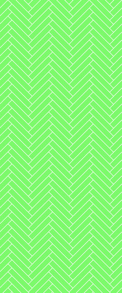 Sample of Green Double Herringbone Tile Acrylic Shower Wall Panel 2440mm x 1220mm