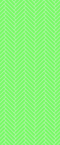 Green Double Herringbone Tile Acrylic Shower Wall Panel 2440mm x 1220mm (3mm Thick)