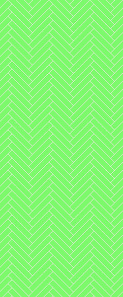 Green Double Herringbone Tile Acrylic Shower Wall Panel 2440mm x 1220mm (3mm Thick)