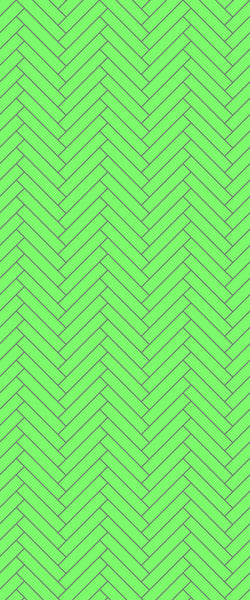 Sample of Green Double Herringbone Tile Acrylic Shower Wall Panel 2440mm x 1220mm