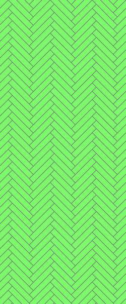 Green Double Herringbone Tile Acrylic Shower Wall Panel 2440mm x 1220mm (3mm Thick)