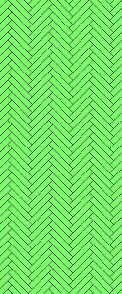 Green Double Herringbone Tile Acrylic Shower Wall Panel 2440mm x 1220mm (3mm Thick)