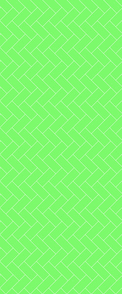 Green Diagonal Herringbone Tile Acrylic Shower Wall Panel 2440mm x 1220mm (3mm Thick) - CladdTech