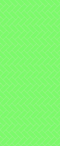 Green Diagonal Herringbone Tile Acrylic Shower Wall Panel 2440mm x 1220mm (3mm Thick) - CladdTech
