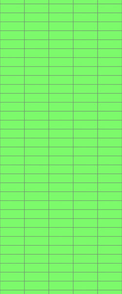 Green Horizontal Block Tile Acrylic Shower Wall Panel 2440mm x 1220mm (3mm Thick) - CladdTech