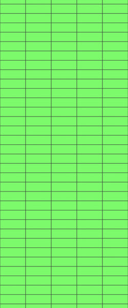 Green Horizontal Block Tile Acrylic Shower Wall Panel 2440mm x 1220mm (3mm Thick) - CladdTech