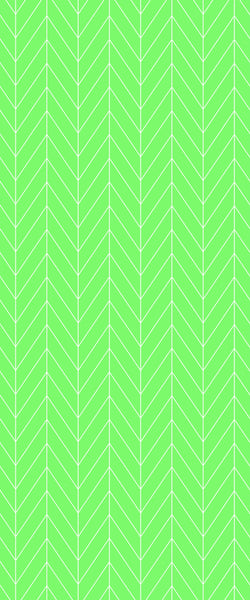 Green Chevron Tile Acrylic Shower Wall Panel 2440mm x 1220mm (3mm Thick) - CladdTech