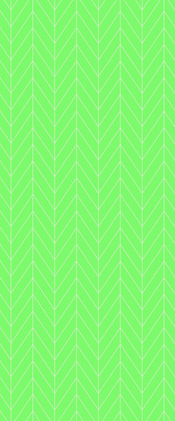 Green Chevron Tile Acrylic Shower Wall Panel 2440mm x 1220mm (3mm Thick) - CladdTech