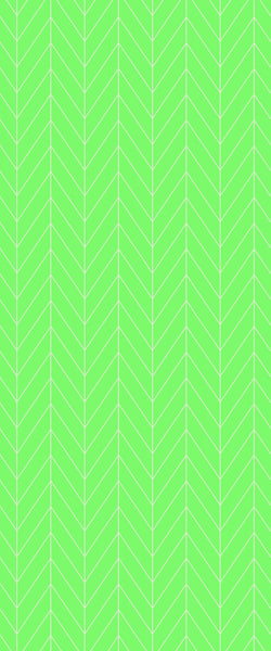 Green Chevron Tile Acrylic Shower Wall Panel 2440mm x 1220mm (3mm Thick) - CladdTech