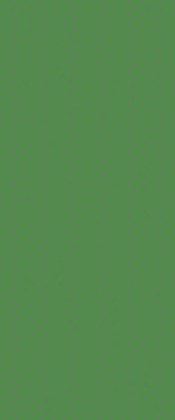 Sample of Green Double Herringbone Tile Acrylic Shower Wall Panel 2440mm x 1220mm