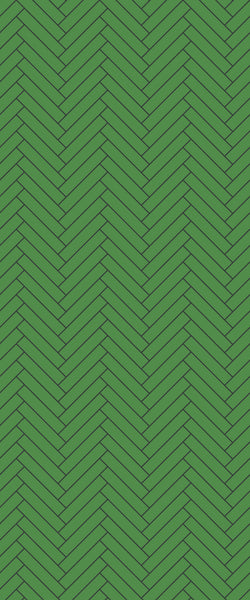 Green Double Herringbone Tile Acrylic Shower Wall Panel 2440mm x 1220mm (3mm Thick)