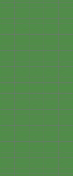 Green Horizontal Block Tile Acrylic Shower Wall Panel 2440mm x 1220mm (3mm Thick) - CladdTech