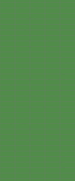 Green Horizontal Block Tile Acrylic Shower Wall Panel 2440mm x 1220mm (3mm Thick) - CladdTech