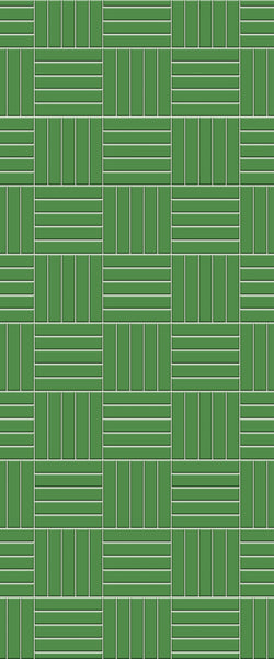 Green Mosaic Tile Acrylic Shower Wall Panel 2440mm x 1220mm (3mm Thick) - CladdTech