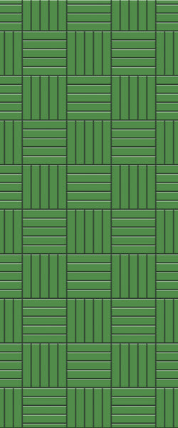Green Mosaic Tile Acrylic Shower Wall Panel 2440mm x 1220mm (3mm Thick) - CladdTech