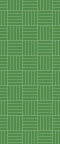 Green Mosaic Tile Acrylic Shower Wall Panel 2440mm x 1220mm (3mm Thick) - CladdTech